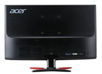 Acer G246HLFbid 61 cm (24 Zoll) Monitor (VGA, DVI, HDMI, 1ms Reaktionszeit, EEK A) schwarz/rot - 4
