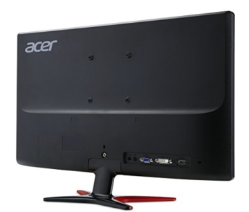 Acer G246HLFbid 61 cm (24 Zoll) Monitor (VGA, DVI, HDMI, 1ms Reaktionszeit, EEK A) schwarz/rot - 5