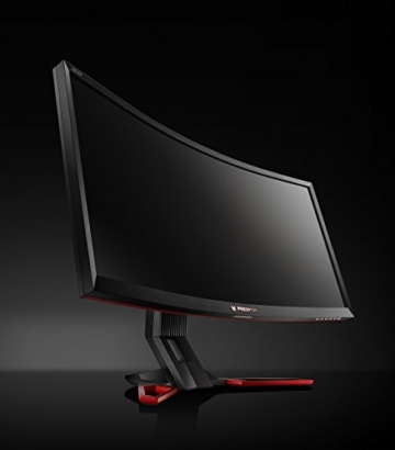 Acer Predator Z35 89 cm (35 Zoll) Curved Monitor (HDMI, USB 3.0, 4ms Reaktionszeit, Full HD Auflösung 2.560 x 1.080, bis zu 200 Hz, NVIDIA G-Sync, EEK A) schwarz/rot - 5
